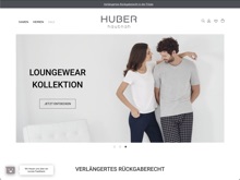 Screenshot Huber Website