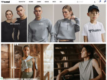 Screenshot Hummel Website