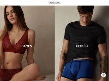 Screenshot Intimissimi Website
