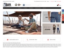 Screenshot Jeans-Meile Website