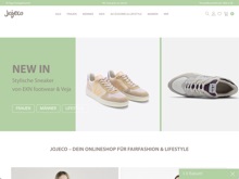 Screenshot Jojeco Website