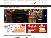 Screenshot Kirstein Website