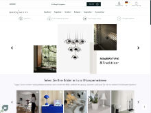 Screenshot Lampenmeister Website