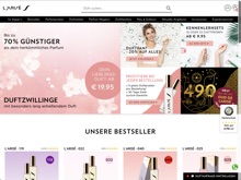 Screenshot LARISE Website