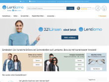 Screenshot Lentiamo Website