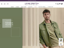 Screenshot Living Crafts Website