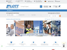 Screenshot Lott Autoteile Website