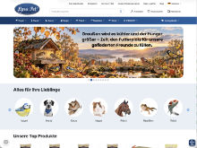 Screenshot Lyra Pet Website