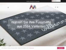 Screenshot Mattenwelt Website