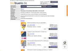 Screenshot mcbuero.de Website