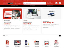 Screenshot MediaMarkt Website