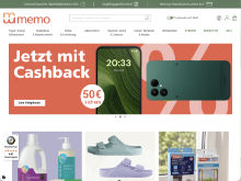 Screenshot memo Website
