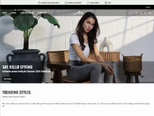 Screenshot MIRACLE OF DENIM Website