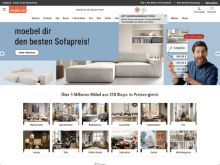 Screenshot moebel.de Website