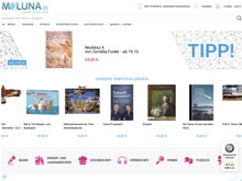 Screenshot Moluna Website