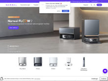 Screenshot Narwal Website