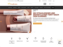 Screenshot Natura Brasil Website