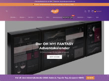 Screenshot OH MY FANTASY Website