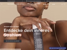 Screenshot Paulas Choice Website