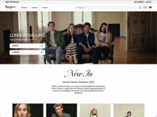 Screenshot Pepe Jeans Website