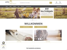 Screenshot pets Premium Website