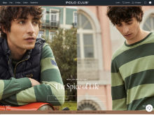 Screenshot Polo Club Website