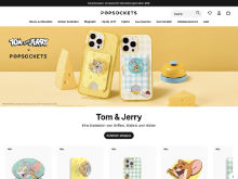 Screenshot Popsockets Website