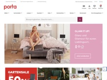 Screenshot Porta Website