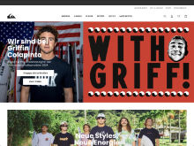 Screenshot Quiksilver Website