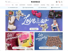 Screenshot Radbag Website
