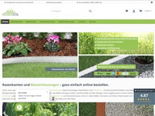 Screenshot Rasenkante24.de Website