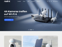 Screenshot Reolink Website