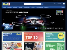 Screenshot Revell Website