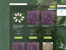 Screenshot Roberts Teehaus Website