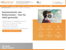 Screenshot Rollomeister Website