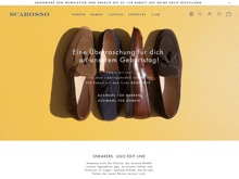 Screenshot Scarosso Website