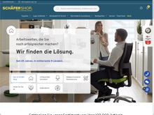 Screenshot Schäfer Shop Website