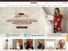 Screenshot SilkSilky Website