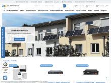 Screenshot Solarspeicher24 Website
