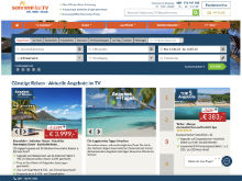 Screenshot sonnenklar.tv Website