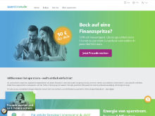 Screenshot Sparstrom Website