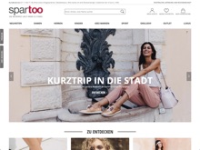 Screenshot spartoo Website
