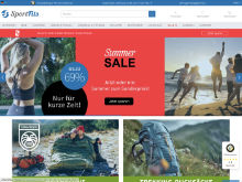 Screenshot SportFits Website