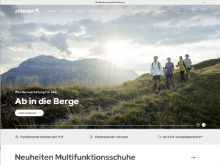 Screenshot Sporthaus Schuster Website