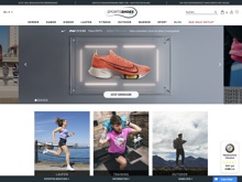 Screenshot Sportsshoes Website