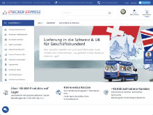 Screenshot Stecker Express Website