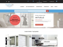 Screenshot Sunpro24 Website