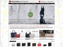 Screenshot Taschenkaufhaus Website