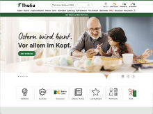 Screenshot Thalia AT Website