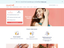 Screenshot Treatwell Website